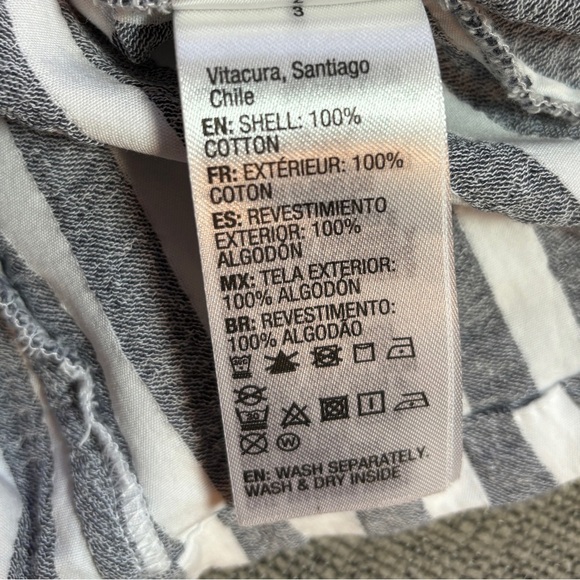 Roxy Blind Dreams Faux Wrap Striped Bell Sleeve Dress Size Small Woman’s/Juniors - Picture 14 of 16